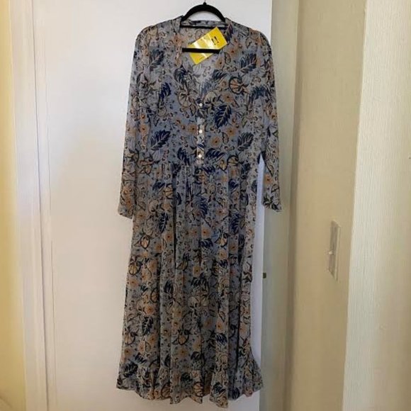Medium Blue Roller Rabbit Maribelle Klara Dress - Picture 1 of 5